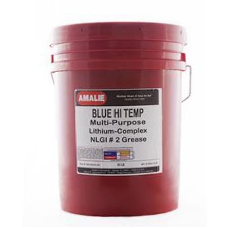 Amalie Amalie AMA160-68324-28 No.2 Blue High Temp Grease; 35 lbs AMA160-68324-28